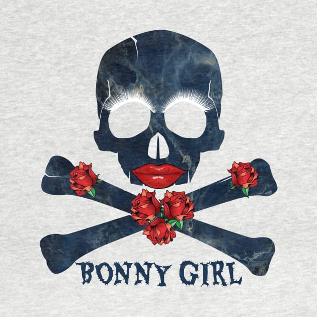 Bonny Pirate Girl, Skull and Crossbones by ArtisticEnvironments